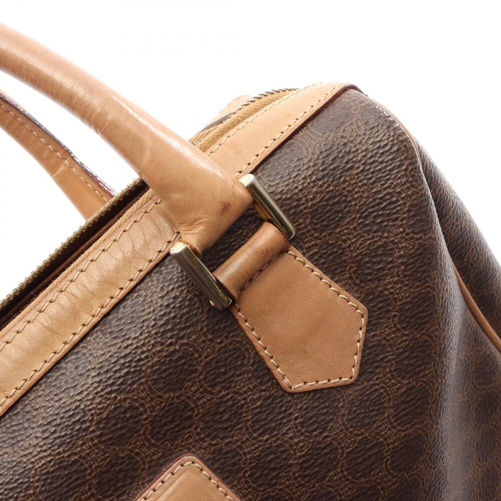 Celine Macadam Handbag Canvas Leather #272950C43B - Picture 9 of 11